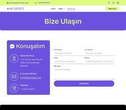HR Contact Page