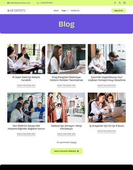 İnsan Kaynakları blogu WordPress Temaları