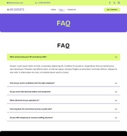 Recruitment FAQ