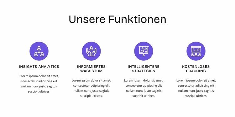 HR-Funktionen Vorlage