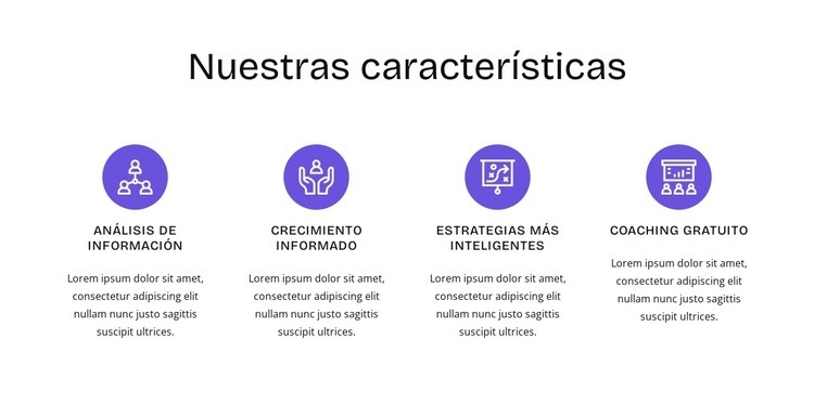 Funciones de RR.HH. Plantilla de una página