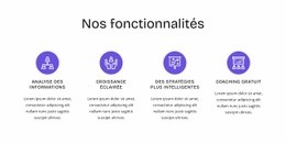 Fonctionnalités RH