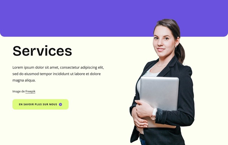 Services d'agence RH Modèle HTML