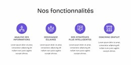 Fonctionnalités RH