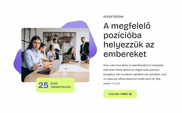 People management strategies HTML Sablon