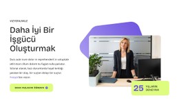 Daha Iyi Bir Iş Gücü Oluşturmak CSS Şablonu