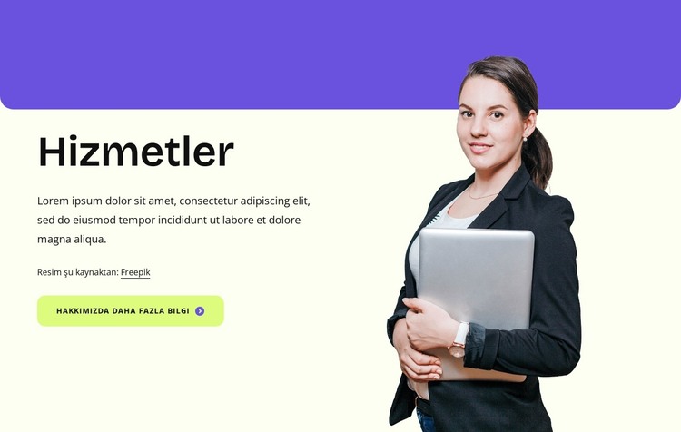 İnsan kaynakları ajans hizmetleri HTML Şablonu