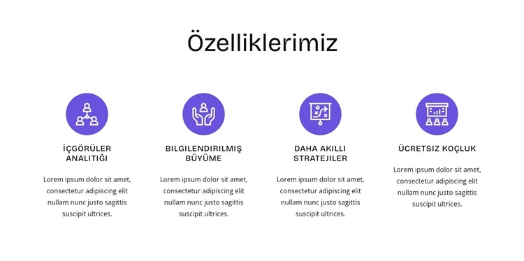 İK özellikleri WordPress Teması