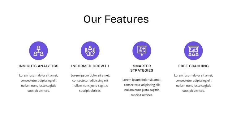 HR features Web Page Design