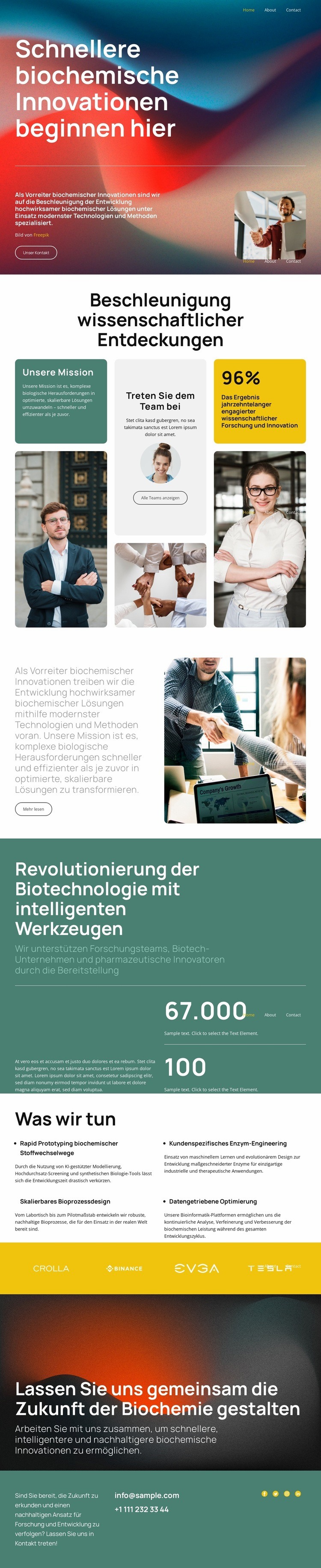 Innovative Wege zum Fortschritt Website design