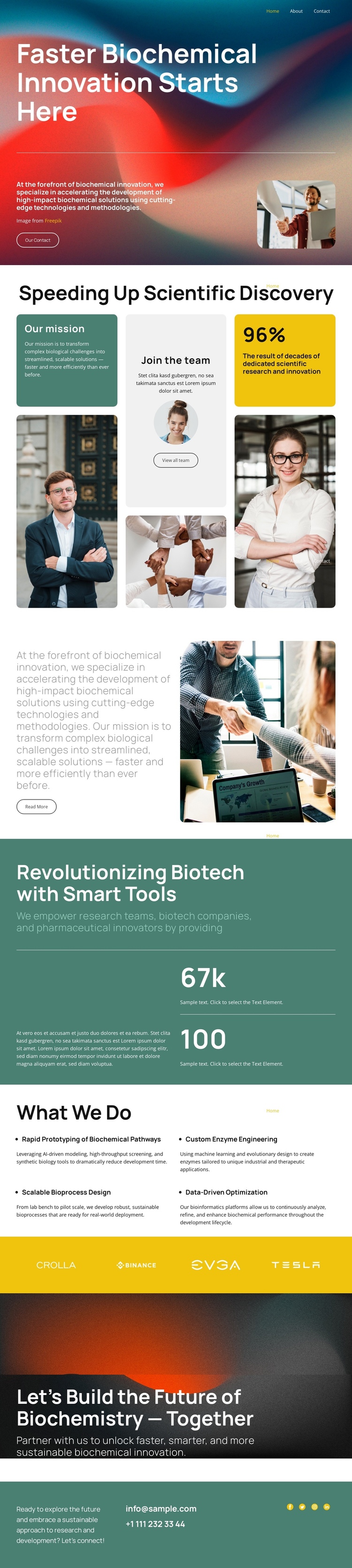 Innovative Paths to Progress One Page Template