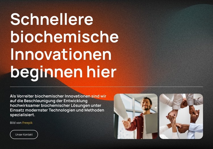 Biotechnologie durch Innovation CSS-Vorlage