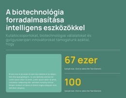 Okosabb Biokémiai Mérnöki Munka – A Legjobb HTML-Sablon