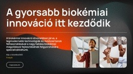 Webhely Kialakítása A(Z) Biotechnológia Az Innováció Ereje Által Számára