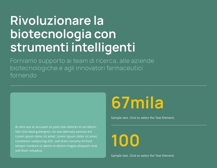 Ingegneria biochimica più intelligente Modello