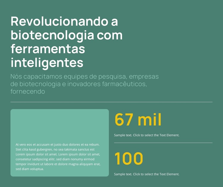 Engenharia Bioquímica Mais Inteligente Modelo de site