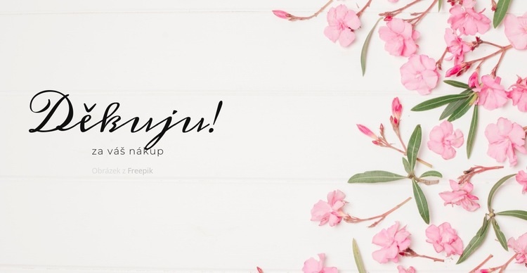 Láska v pohlednici Šablona