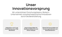 Schnellere Wissenschaft, Bessere Lösungen WordPress-Theme