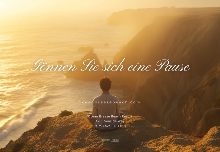 Reise-Bildpostkarte WordPress-Theme