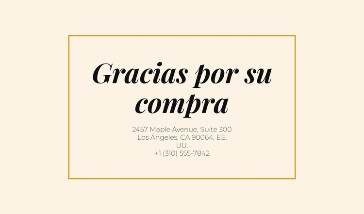 Los sueños de postal se hacen realidad Plantilla