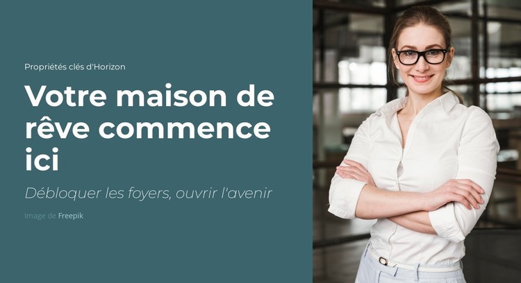 Carte postale du passé Modèle CSS