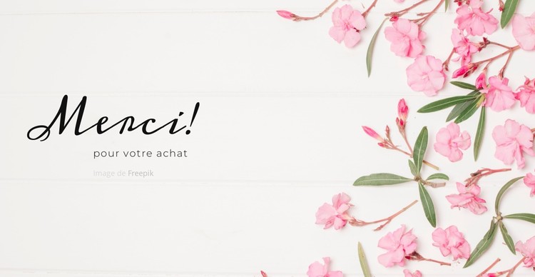 L'amour dans une carte postale Modèle CSS