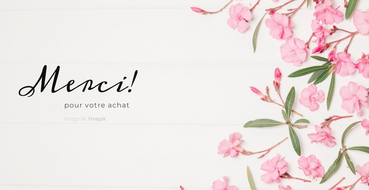 L'amour dans une carte postale Modèle HTML