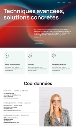 Thème WordPress Redéfinir Le Développement Biochimique Pour N'Importe Quel Appareil