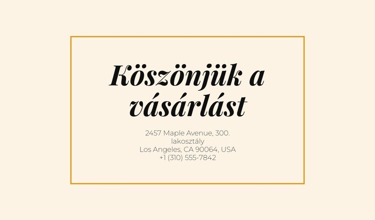 Képeslap álmok válnak valóra Weboldal sablon