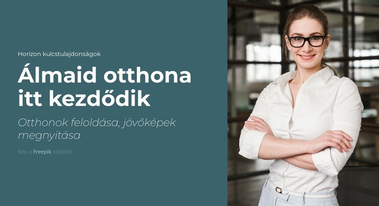 Képeslap a múltból Weboldal tervezés