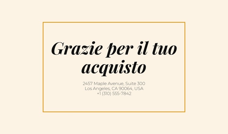 I sogni delle cartoline diventano realtà Modello HTML