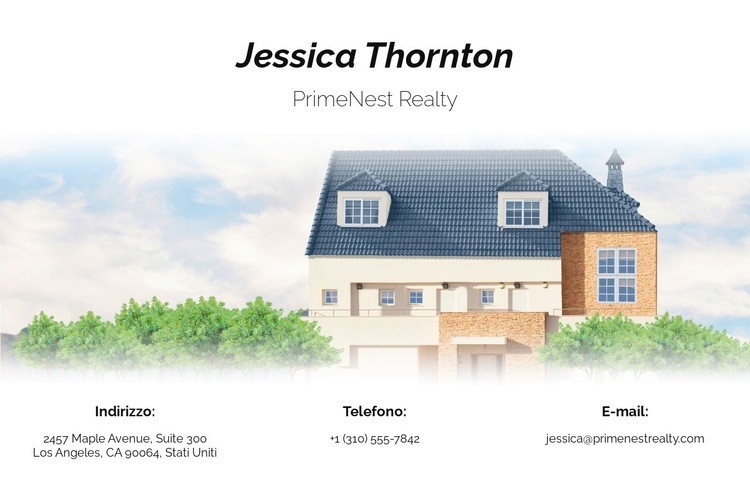 Ti auguro una cartolina di gioia Modello