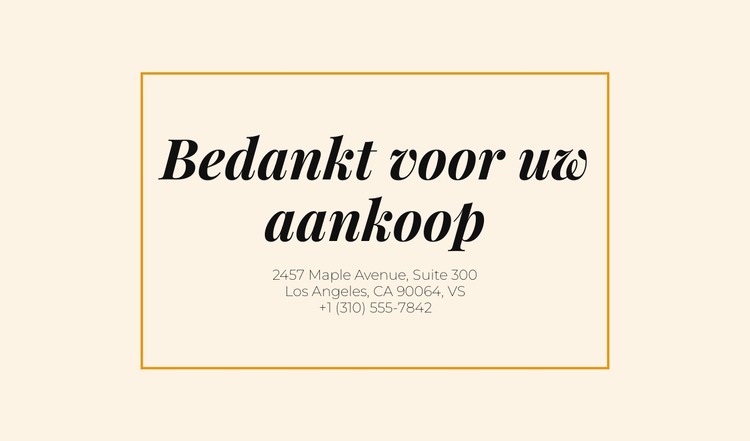 Postkaart Dromen worden werkelijkheid HTML-sjabloon