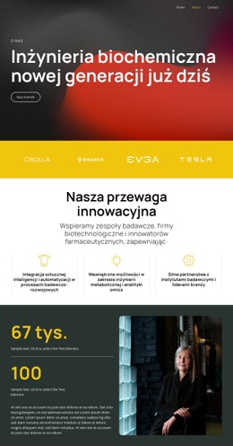 Szablon Premium Rozwiązania Dzięki Inteligentnej Nauce