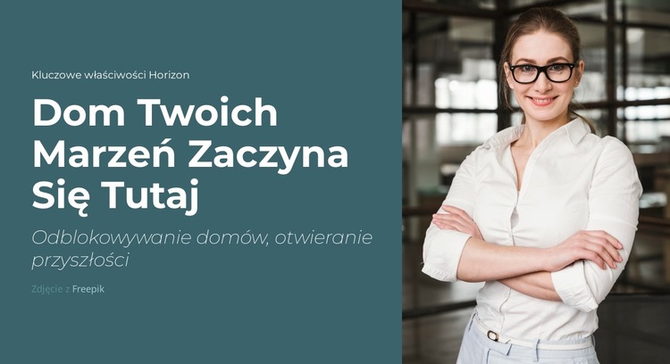 Pocztówka z przeszłości Szablon witryny sieci Web