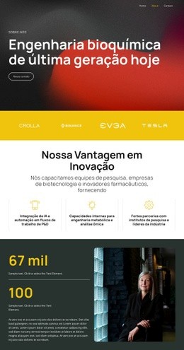 Soluções Por Meio Da Ciência Inteligente - Modelos De Design De Site