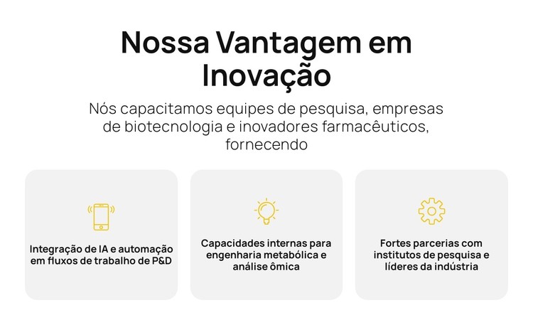Ciência mais rápida, melhores soluções Template CSS