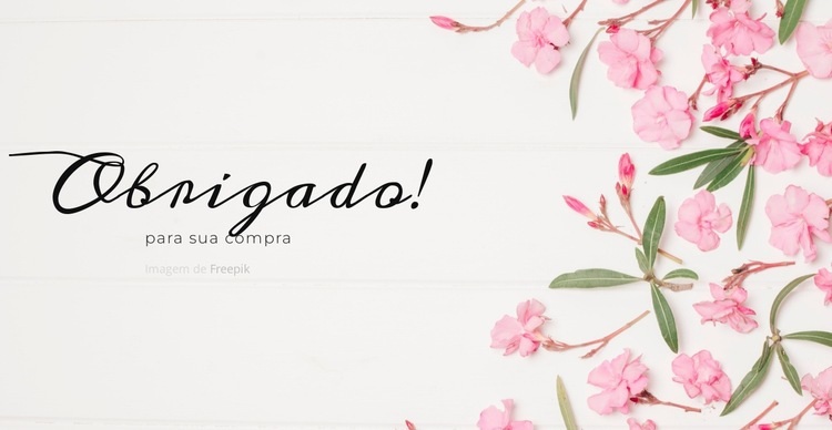 Amor em um cartão postal Modelo HTML5