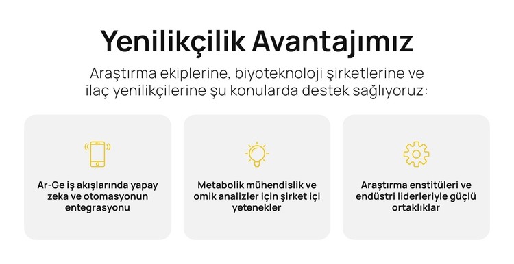 Daha Hızlı Bilim, Daha İyi Çözümler CSS Şablonu