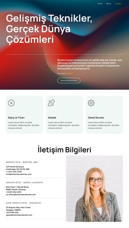 Biyokimyasal Gelişimin Yeniden Tanımlanması - Mobil Web Sitesi Şablonu