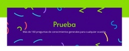 Plantilla HTML5 Exclusiva Para Preguntas Del Cuestionario De Conocimientos Generales