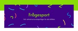 Allmänna Kunskapsfrågor - Enkel HTML-Mall