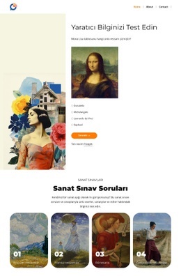 Sanat Arayışı Soruları - Modern Site Tasarımı