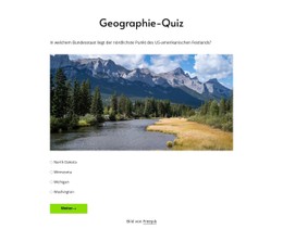 Vorlagendemo Für Testen Sie Ihre Geographiekenntnisse