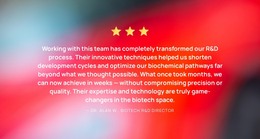 Efficiency In Biochemical Design