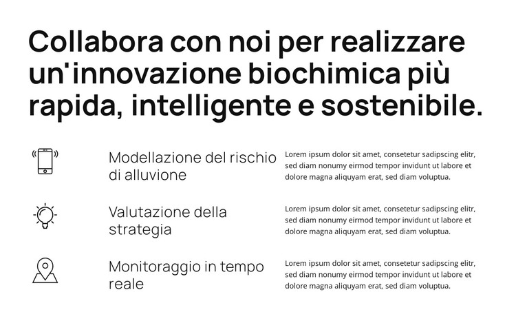 Strumenti avanzati, scoperta rapida Modello HTML