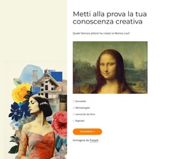 Metti Alla Prova Le Tue Conoscenze Creative - Trascina E Rilascia Il Tema WordPress