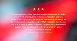 Efficiency In Biochemical Design