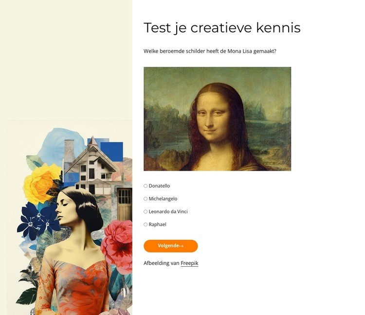 Test je creatieve kennis Sjabloon