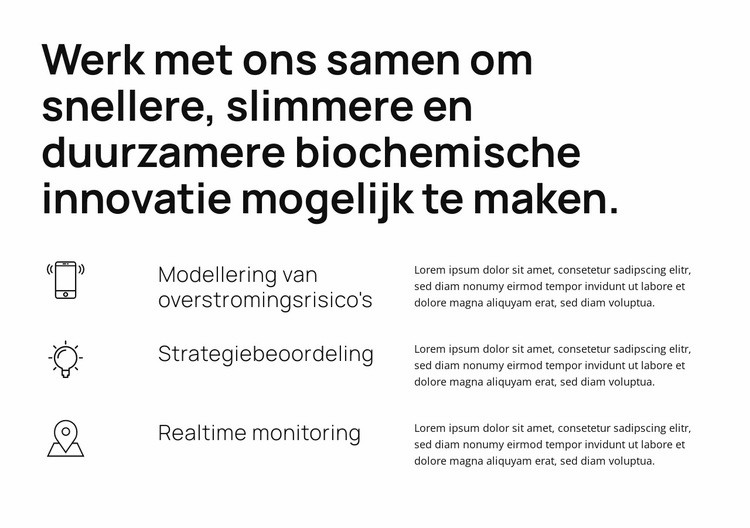 Geavanceerde tools, snelle ontdekking Sjabloon